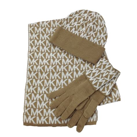 michael kors hat scarf|michael kors gloves for women.